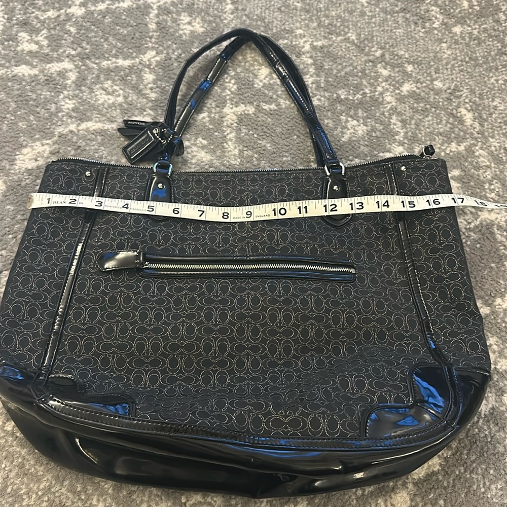 Coach Patterned Tote Bag - Picture 16 of 16